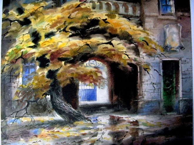 Късна есен -Виктор Зелик